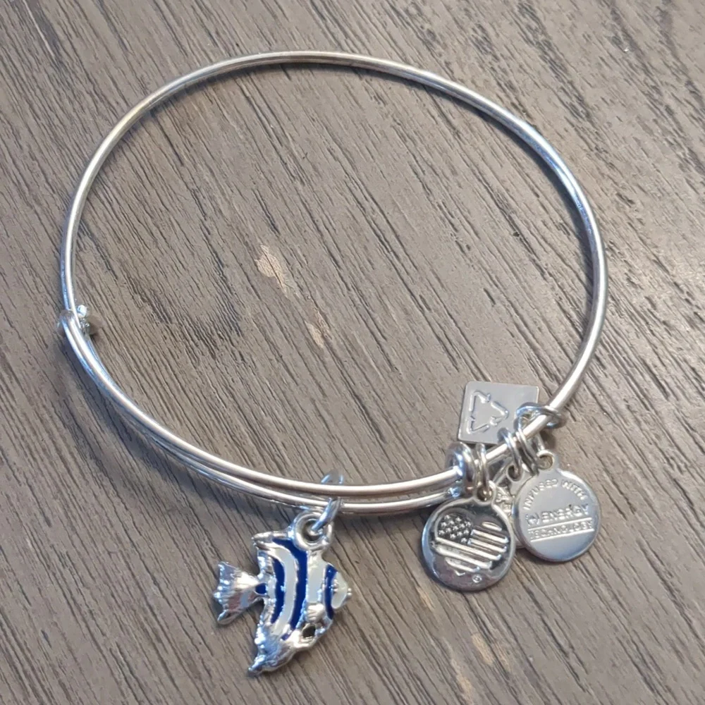 Alex and Ani Angel Fish bangle